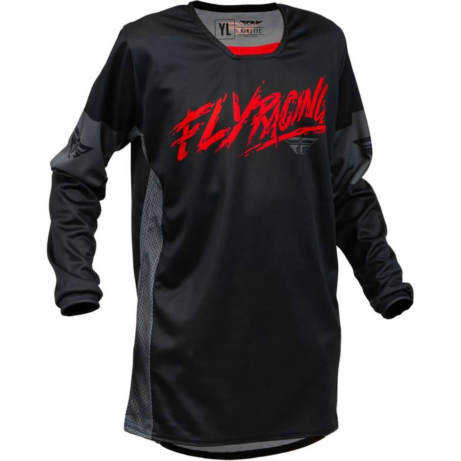 Fly Racing 2023 Kinetic Khaos LS Youth Off-Road Jerseys-376