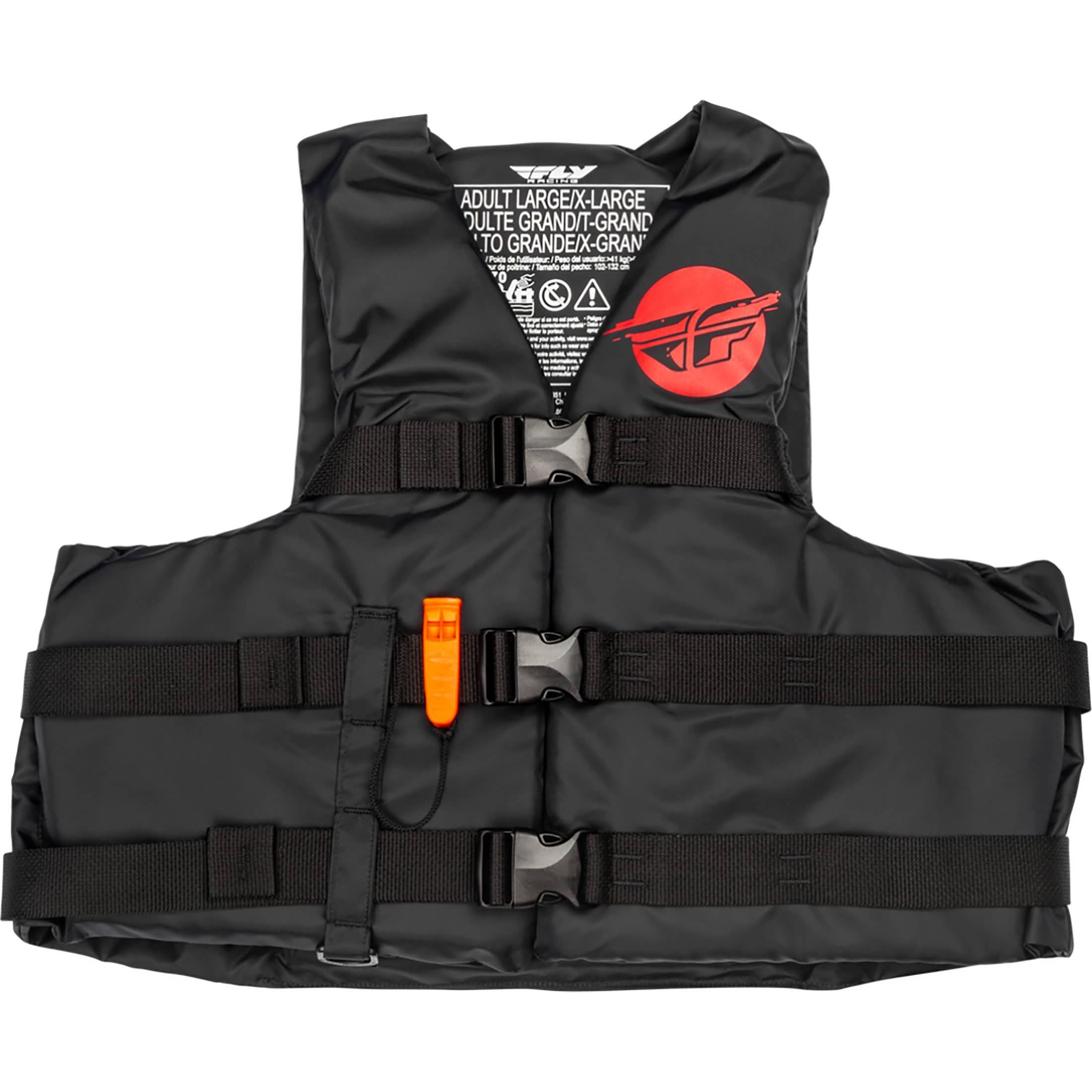 Fly Racing Nylone Flotation Men's Watercraft Vests-221