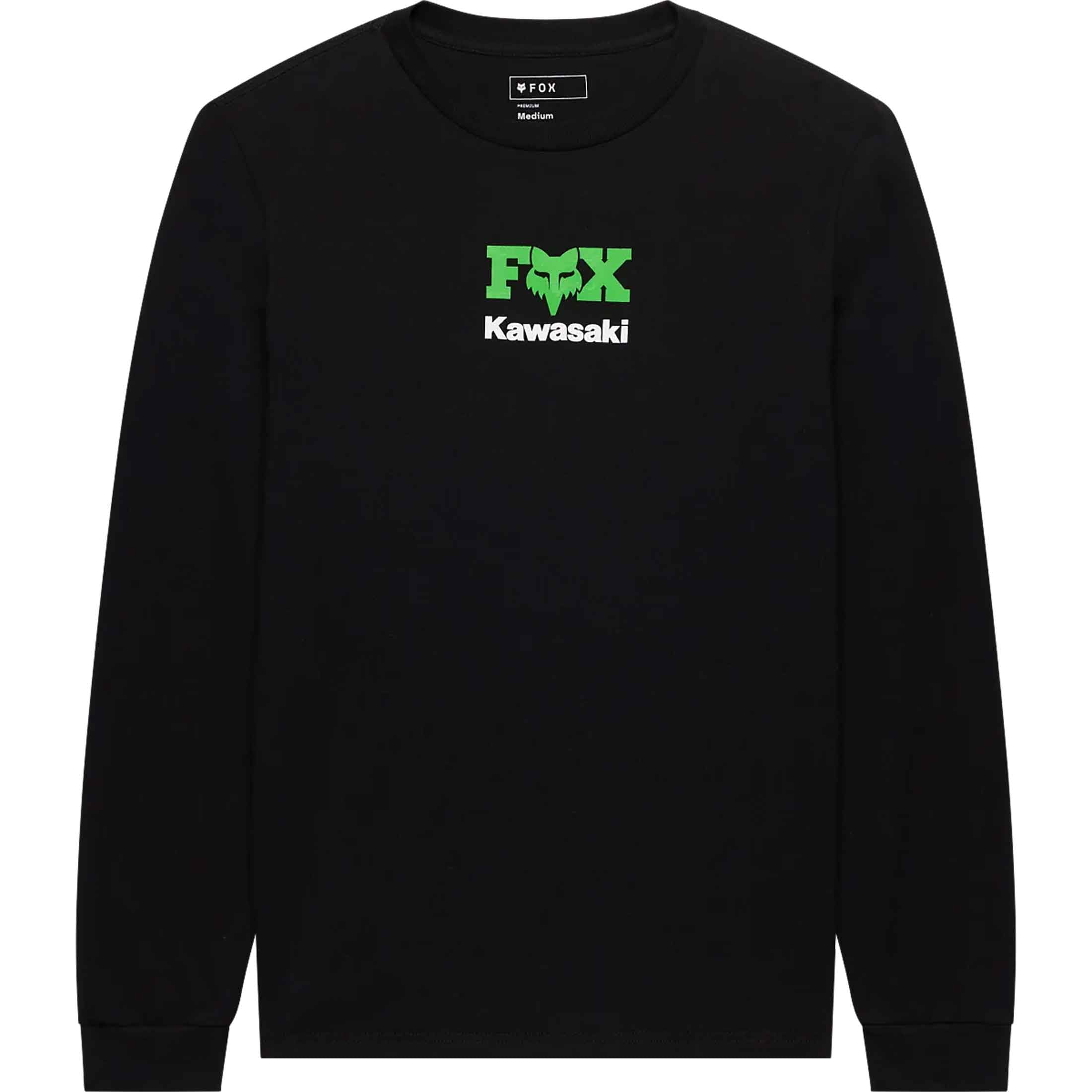 Fox Racing Kawasaki 195 Original Men's Long-Sleeve Shirts-41464