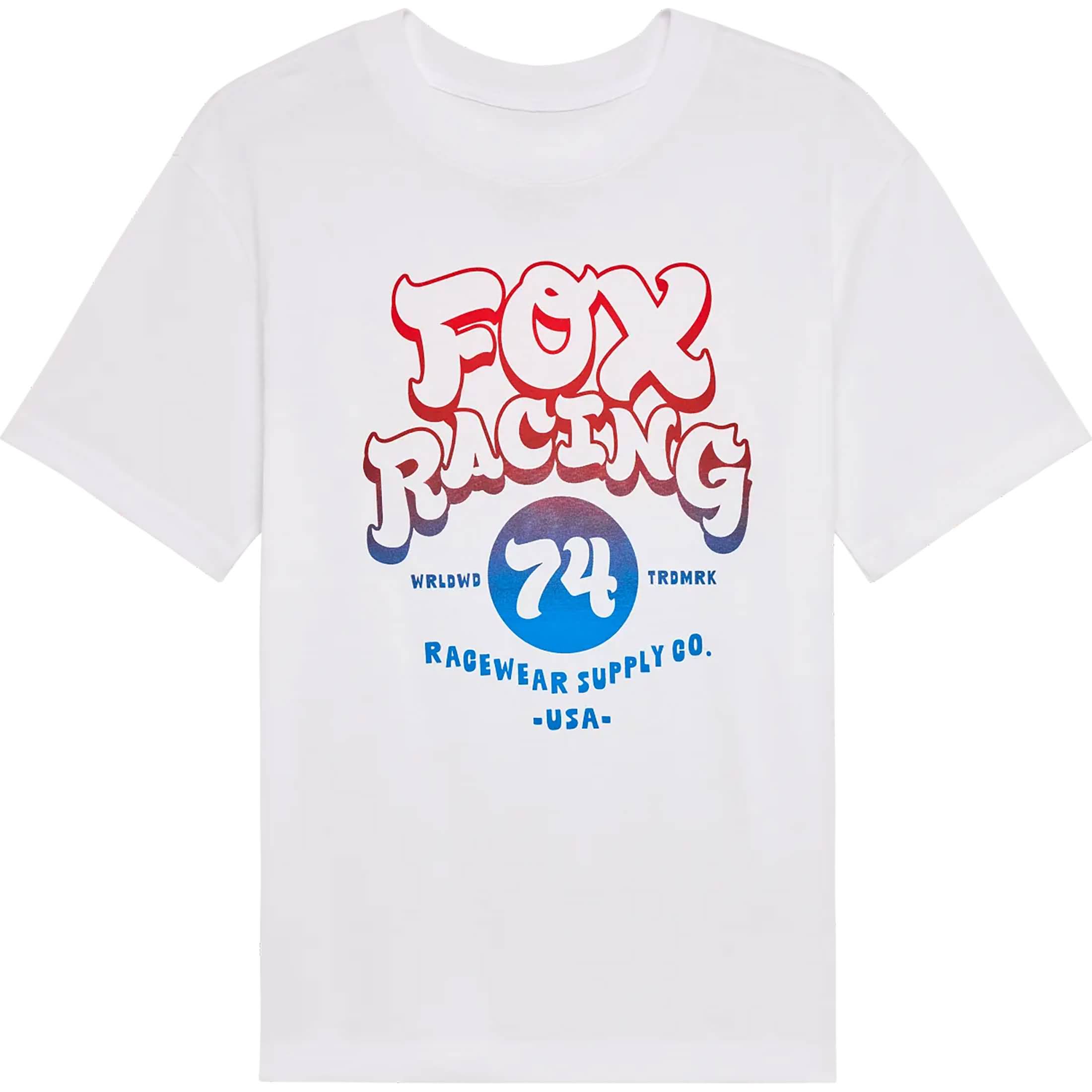 Fox Racing Racewear Women's Short-Sleeve Shirts - White