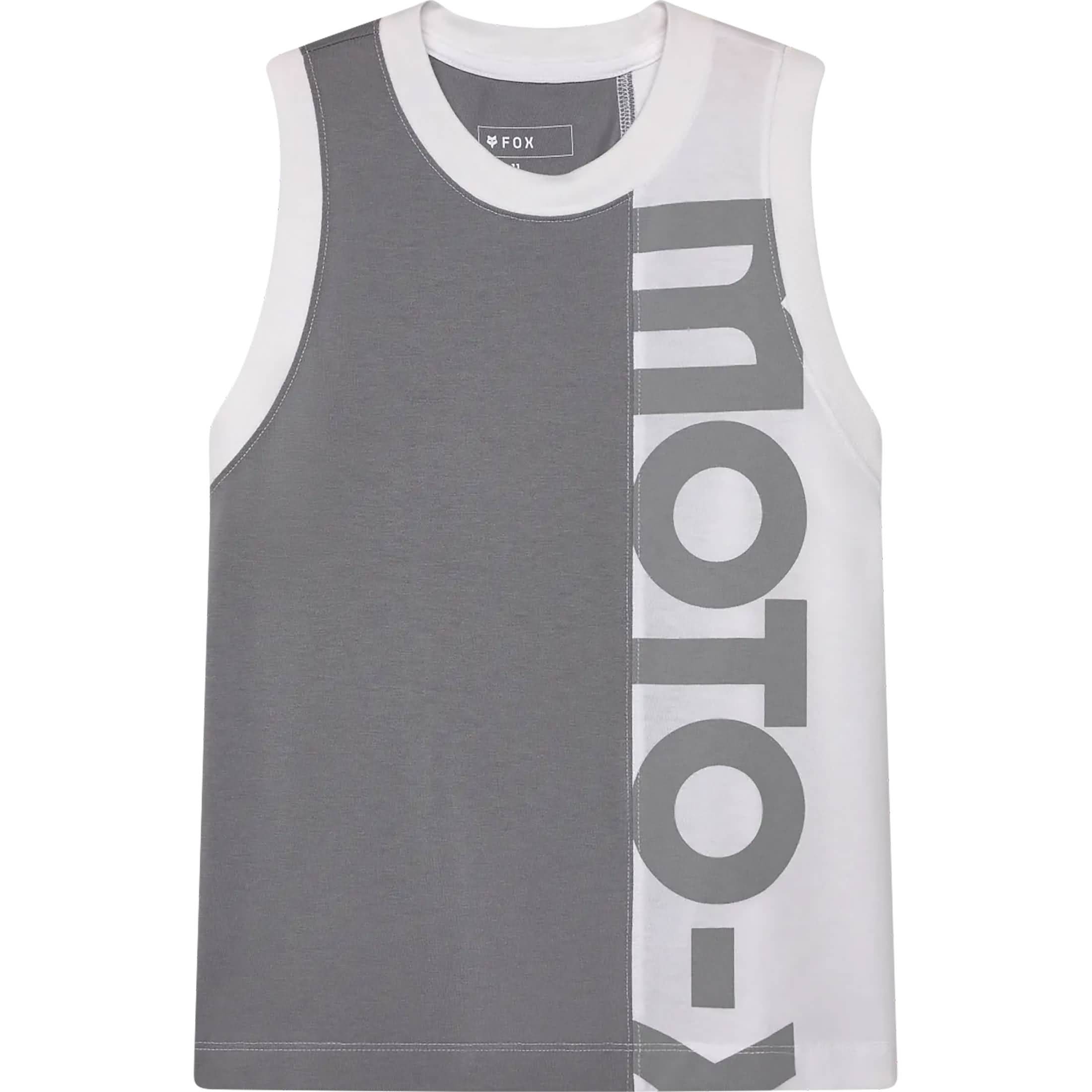 Fox Racing Moto-X Blocked Women's Tank Shirts - White