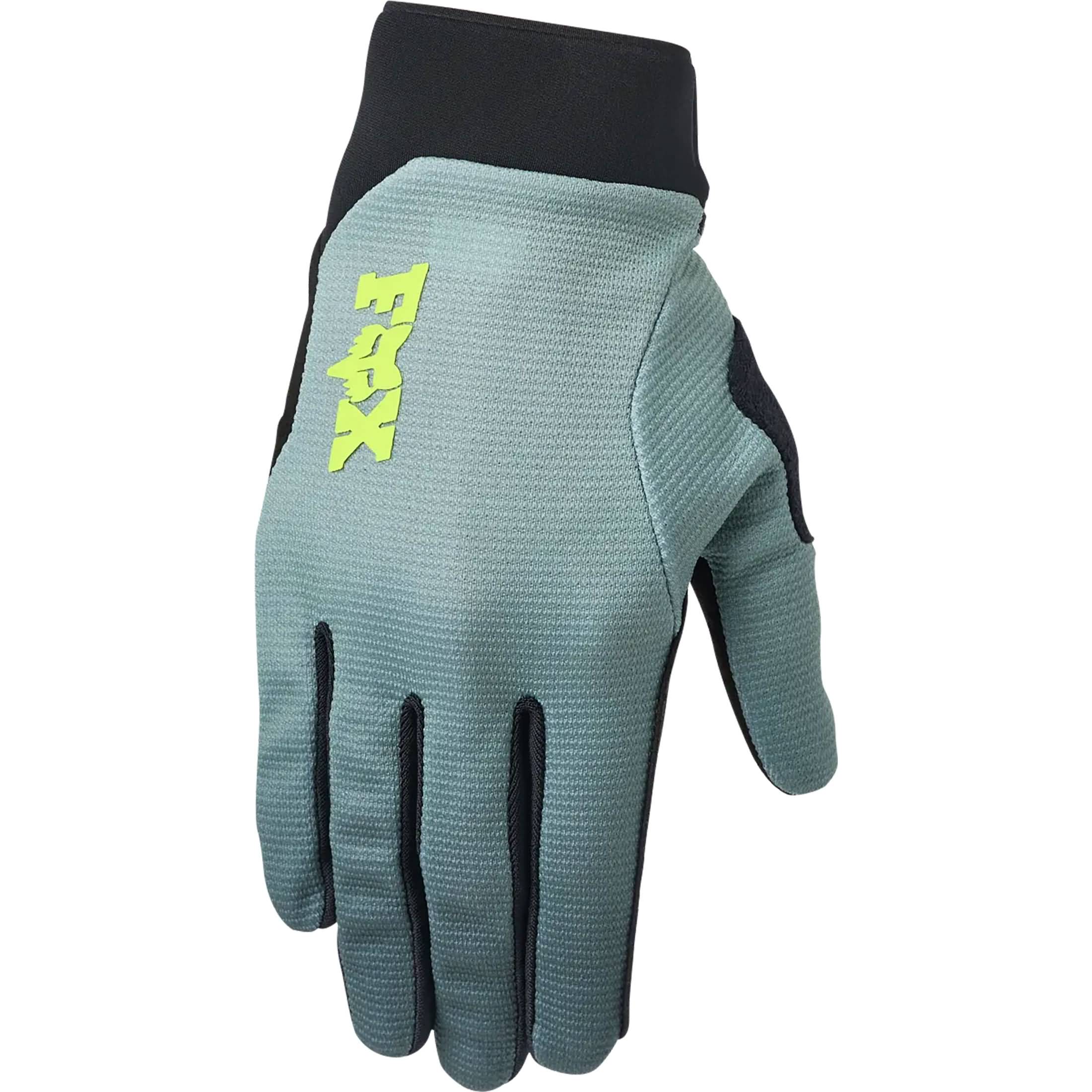 Fox Racing Ranger Foundry Youth MTB Gloves - Sage Green