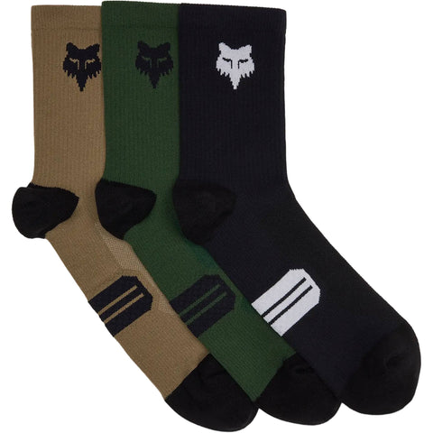 Fox Racing 6 Ranger Pack Adult MTB Socks