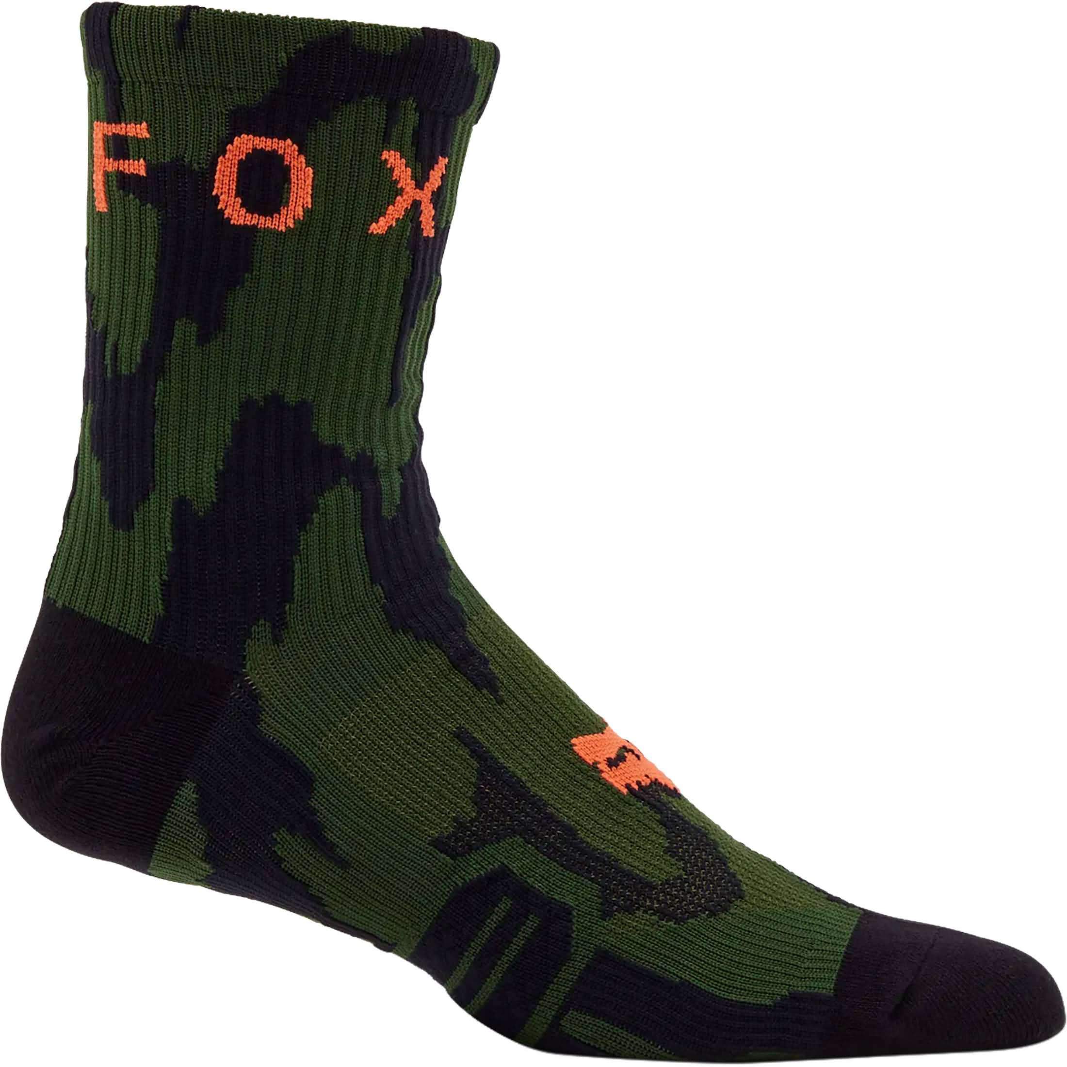 Fox Racing 6" Ranger Swarmer Adult MTB Socks-32381