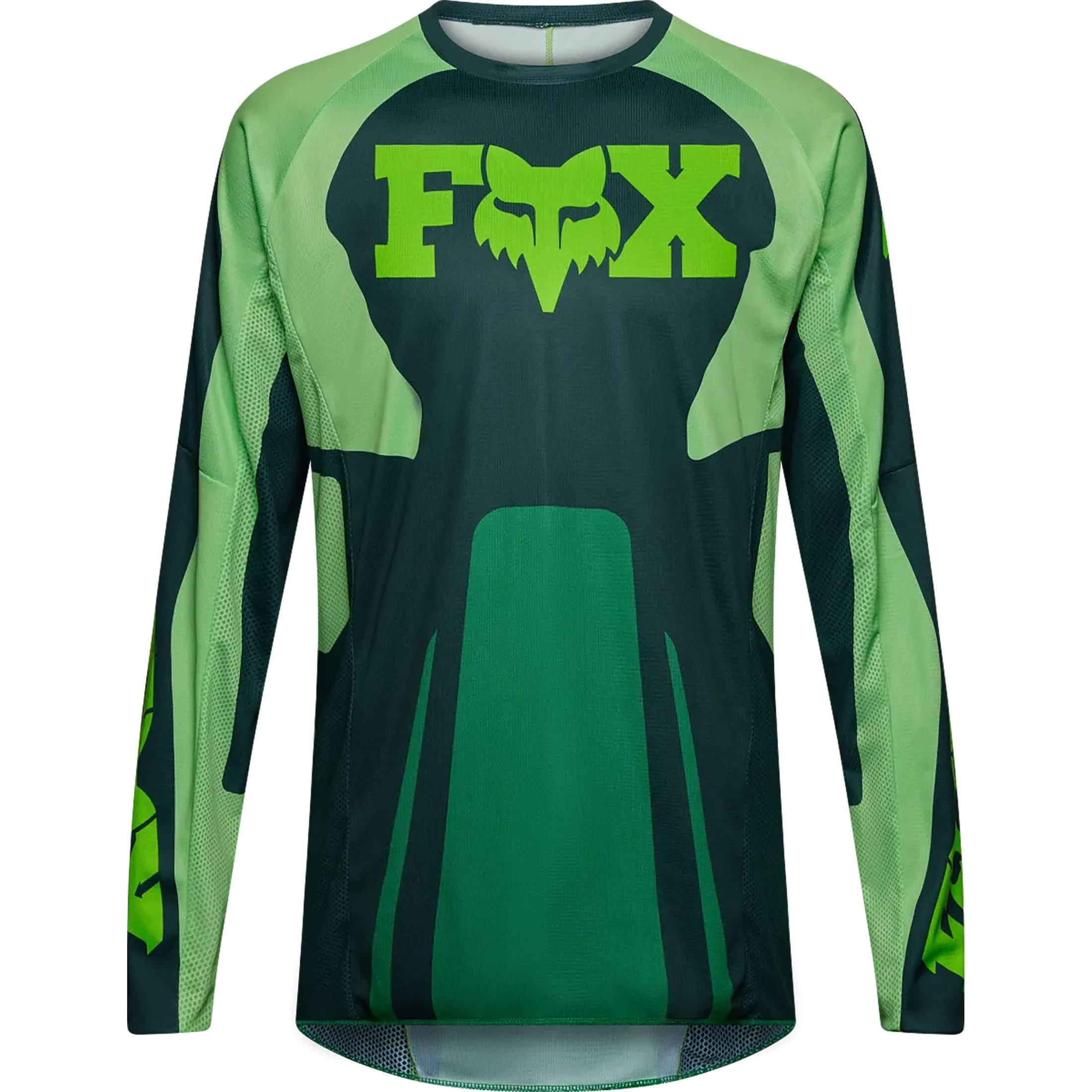 Fox Racing 180 Raid LS Men's Off-Road Jerseys - Dark Green