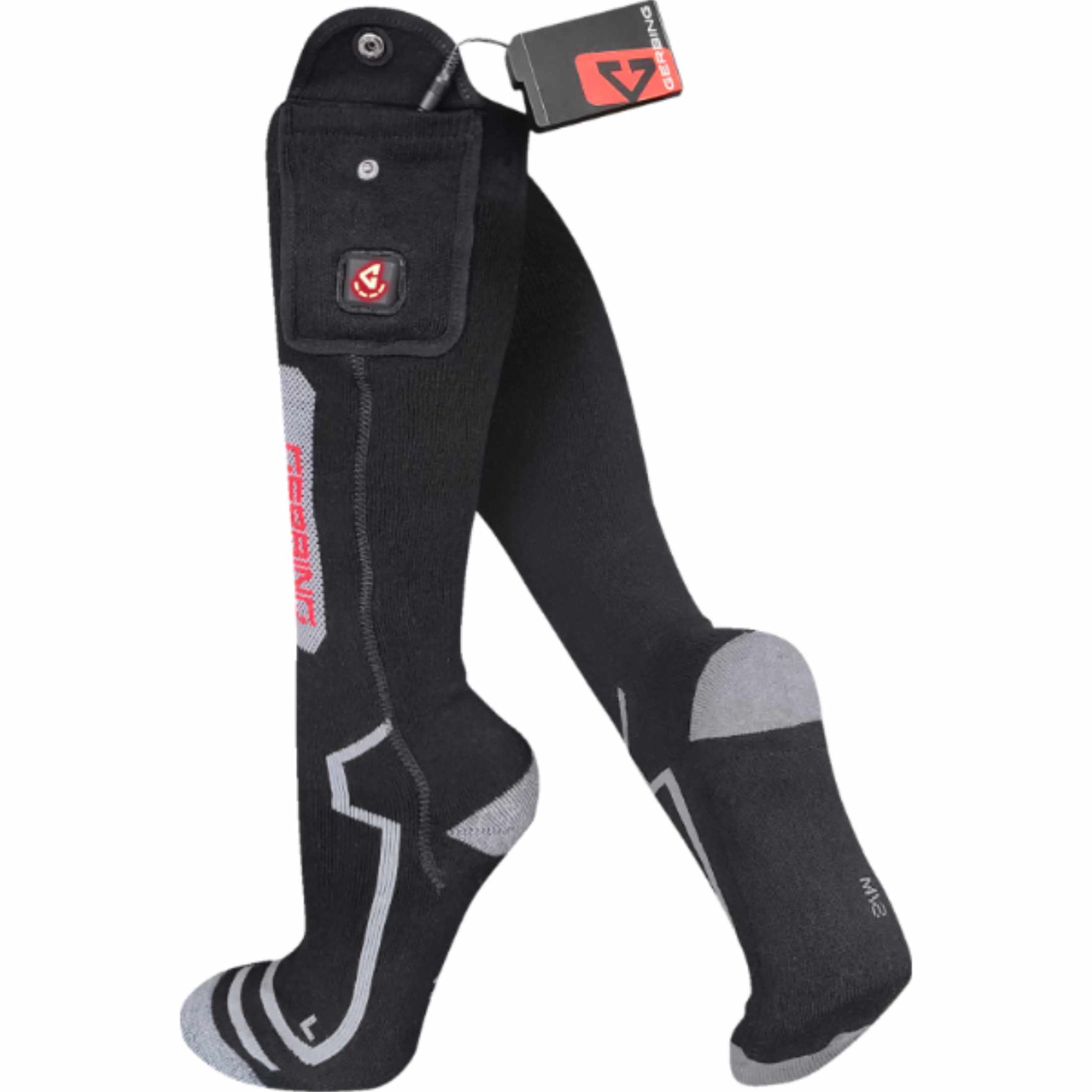 Gerbing Heated Clothing 7V Wool Adult Off-Road Socks-3431