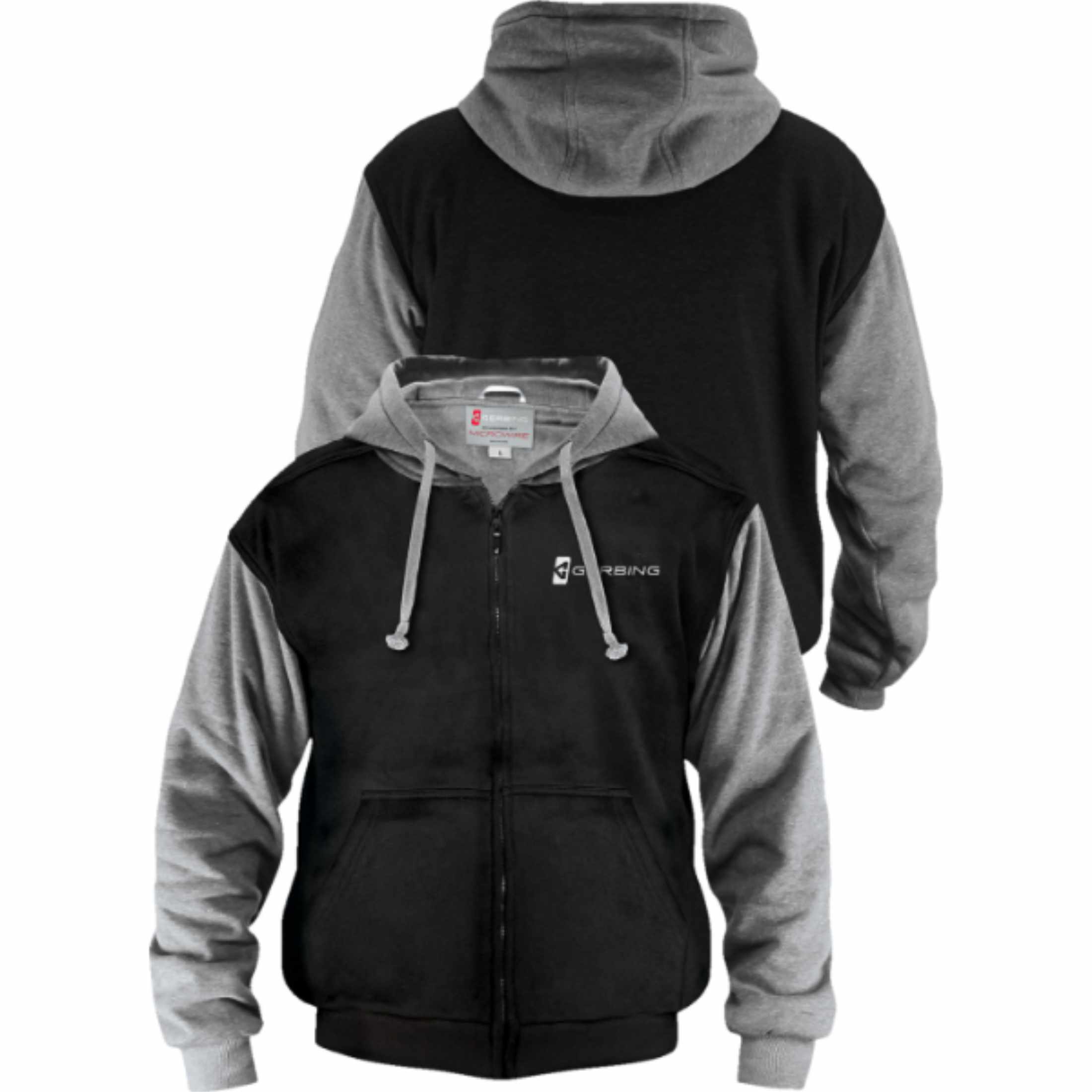 Gerbing Heated Clothing 7 V Battery Men's Hoody Zip Sweatshirts-3040