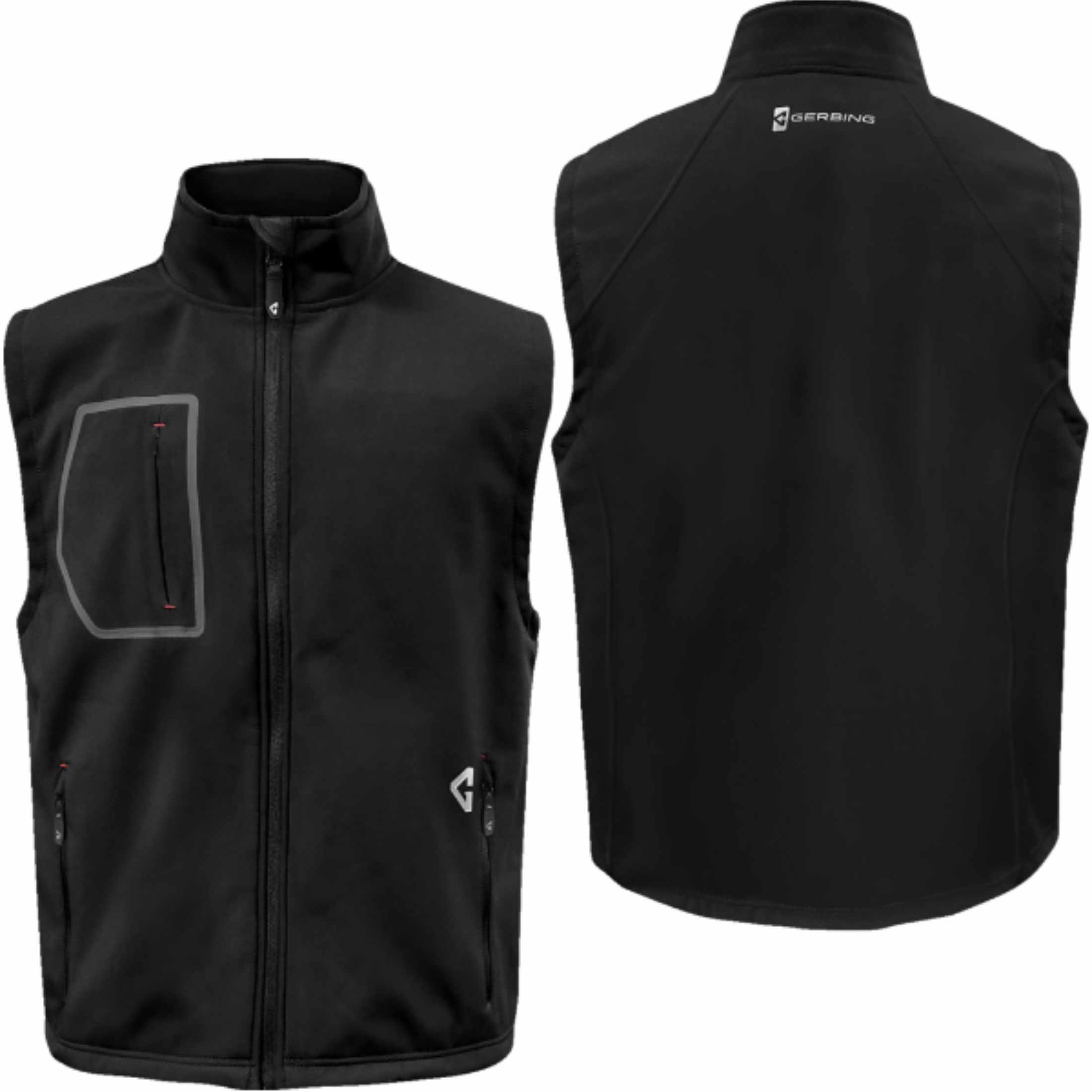 Gerbing Heated Clothing 7V Torrid Softshell 2.0 Heated Men's Snow Vests-2830