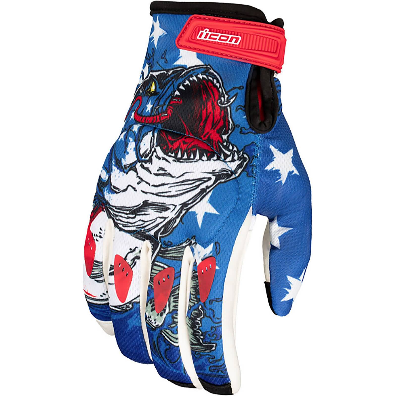 Icon Hooligan American Basstard Men's Street Gloves-3301