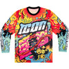Icon Scatterbrain LS Men's Street Jerseys