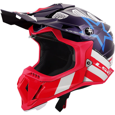LS2 Subverter Evo Constellation Adult Off-Road Helmets