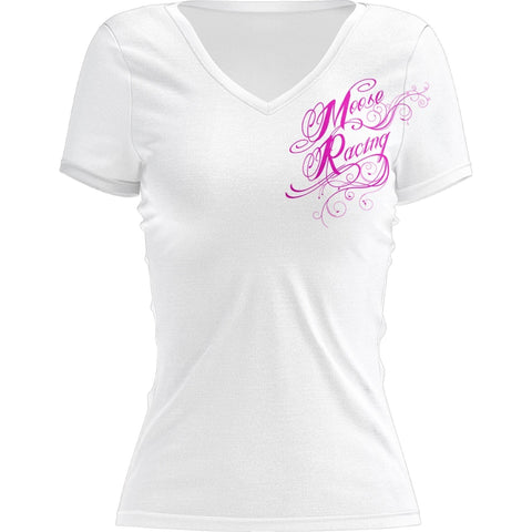 Moose Racing Flourish Script Women's Short-Sleeve Shirts