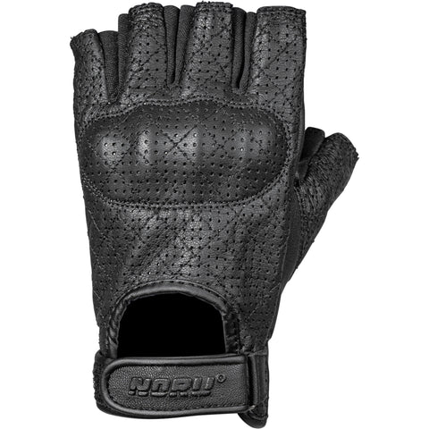 Noru Kote Fingerless Leather Men's Street Gloves