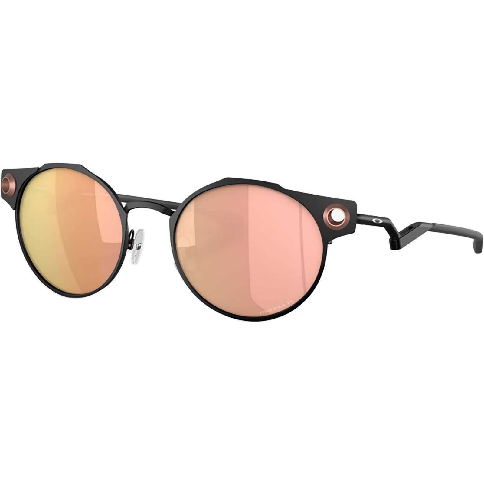 Oakley Deadbolt Prizm Men's Wireframe Polarized Sunglasses-OO6046