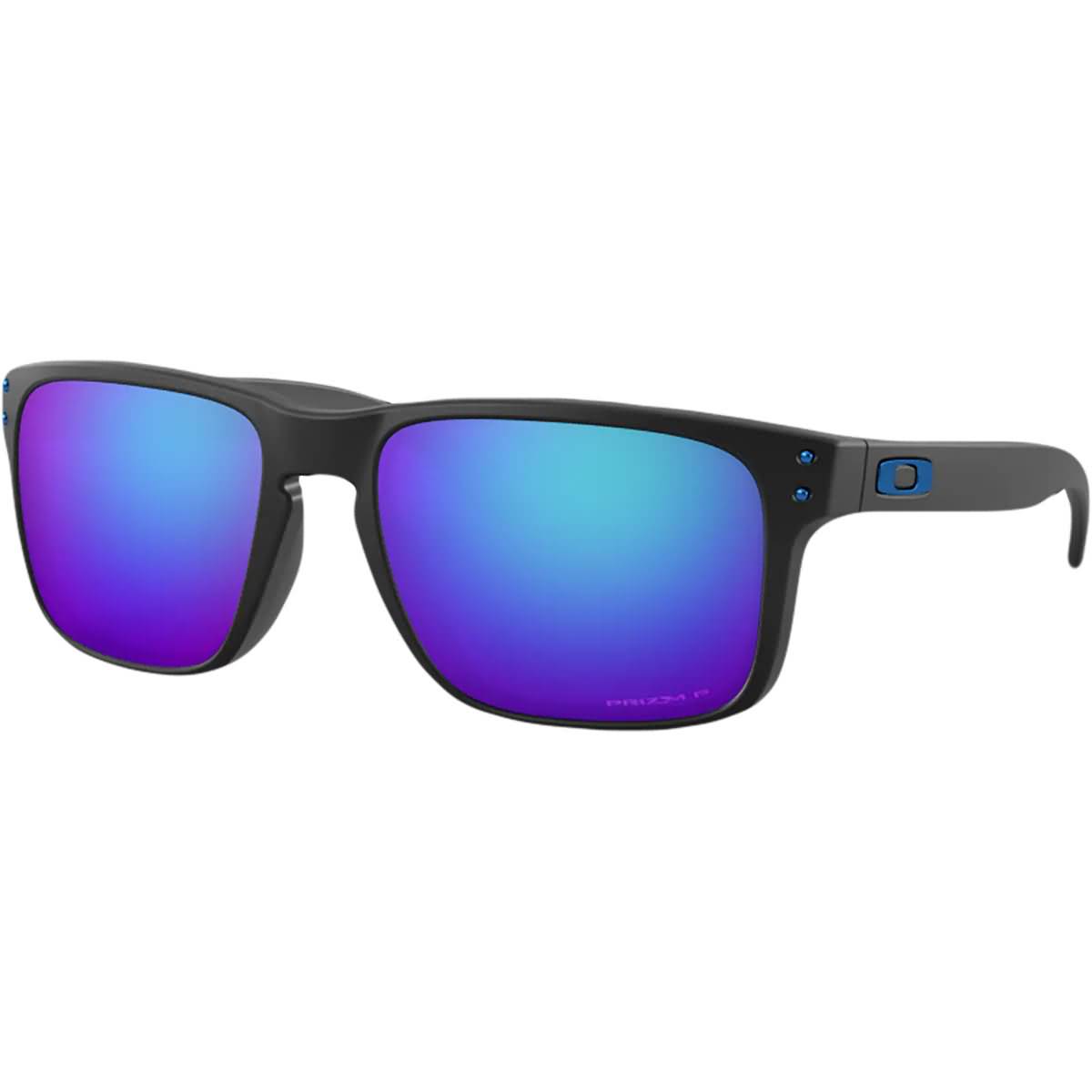 Oakley holbrook polarized men's matte black sunglasses deals