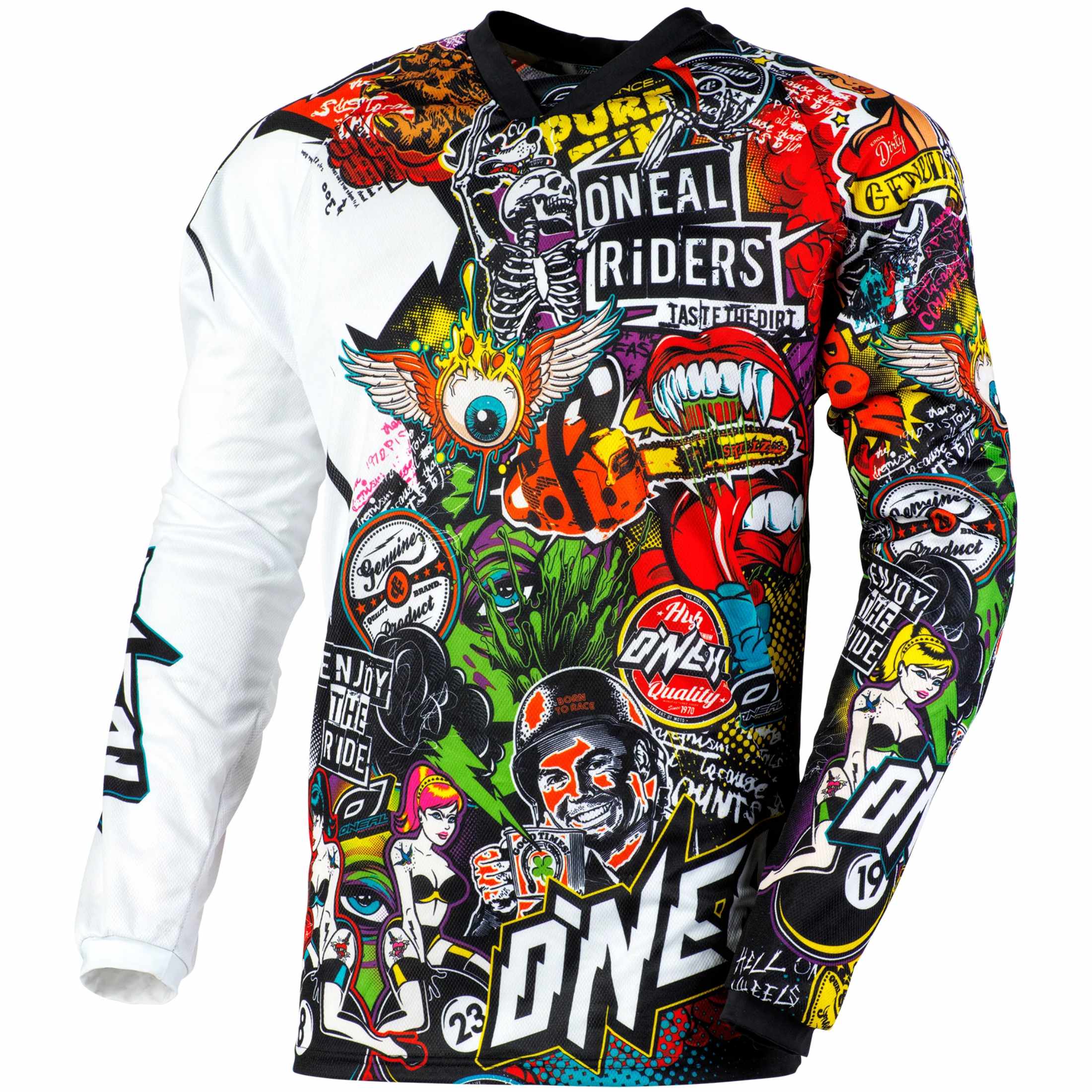 O'Neal Mayhem Crank LS Men's Off-Road Jerseys-0023