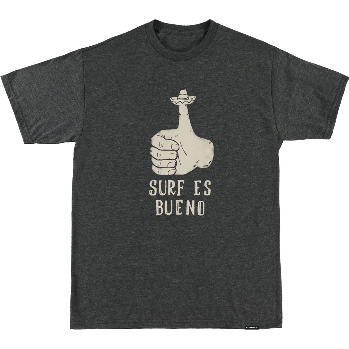 O'Neill Bueno Men's Short-Sleeve Shirts - Heather Black