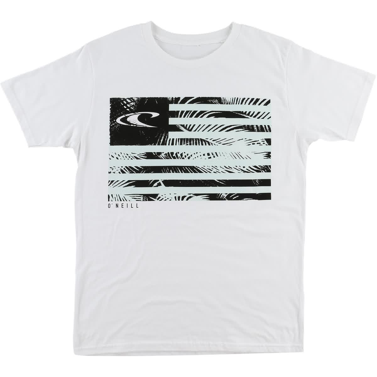 O'Neill Tropix Men's Short-Sleeve Shirts - White