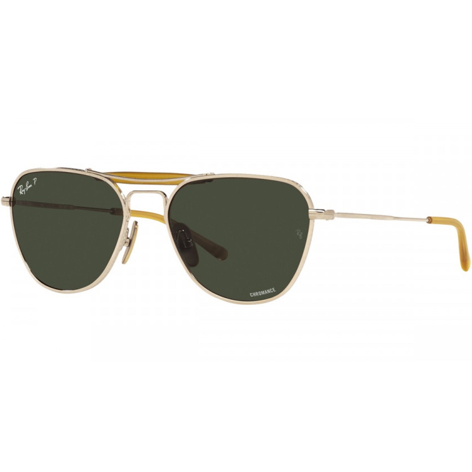 Ray-Ban RB8064 Titanium Adult Aviator Polarized Sunglasses-0RB8064