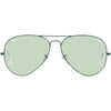 Ray-Ban Aviator Solid Evolve Adult Aviator Polarized Sunglasses (Refurbished, Without Tags)