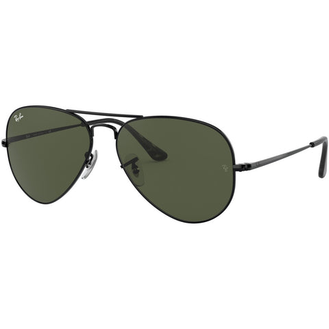 Ray-Ban Metal II Adult Aviator Sunglasses (Refurbished, Without Tags)