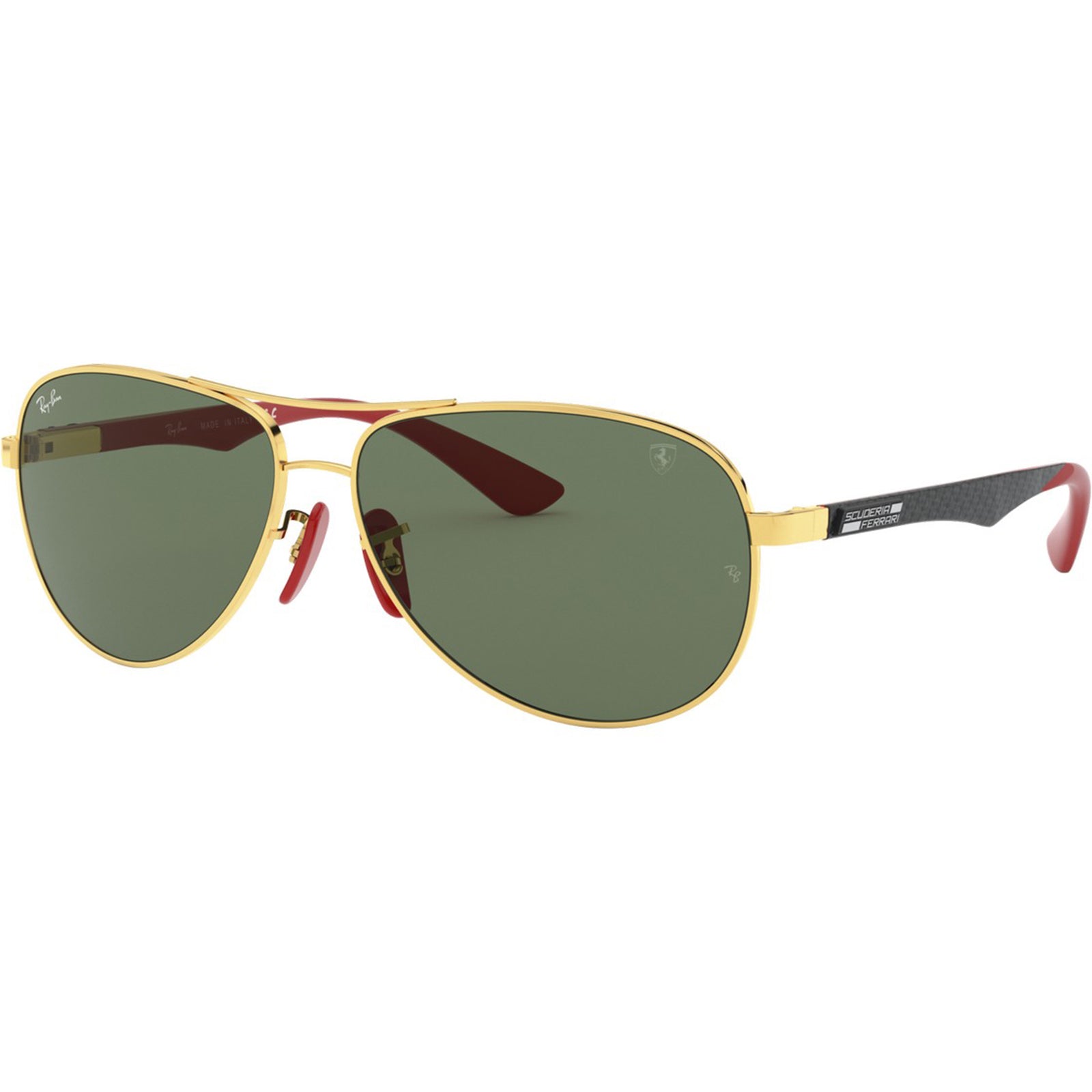 Ray-Ban RB8313M Scuderia Ferrari Collection Men's Aviator Sunglasses-0RB8313M