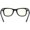 Ray-Ban Wayfarer Clear Evolve Adult Lifestyle Polarized Sunglasses (Refurbished, Without Tags)