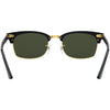 Ray-Ban Clubmaster Square Legend Gold Adult Lifestyle Sunglasses (Refurbished, Without Tags)