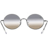 Ray-Ban Oval 1970 Bi-Gradient Adult Lifestyle Sunglasses (Refurbished, Without Tags)