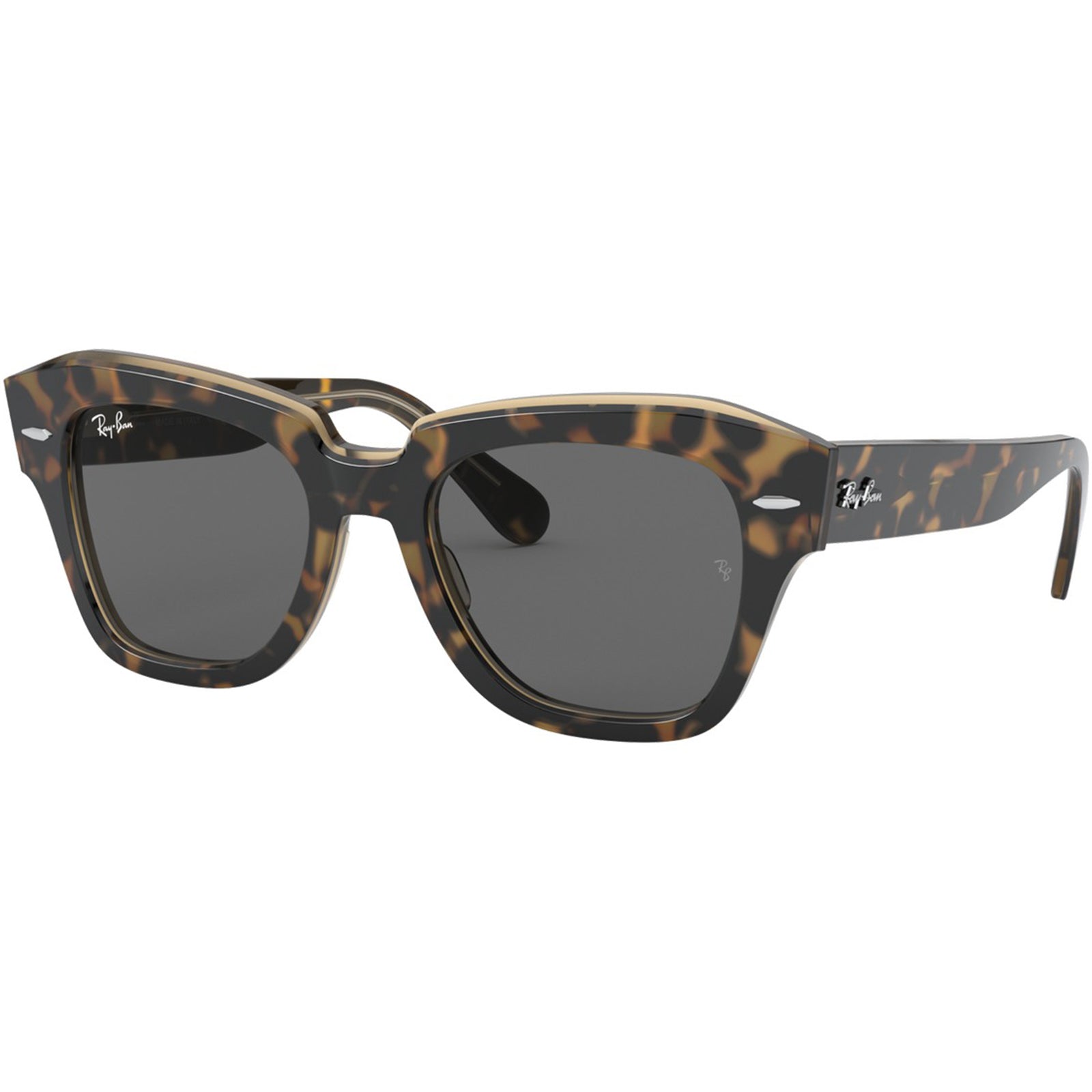 Ray-Ban RB2186 State Street Square Adult Lifestyle Sunglasses-0RB2186