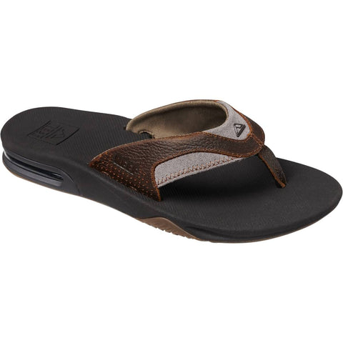 Reef Leather Fanning Men's Sandal Footwear (Brand New)