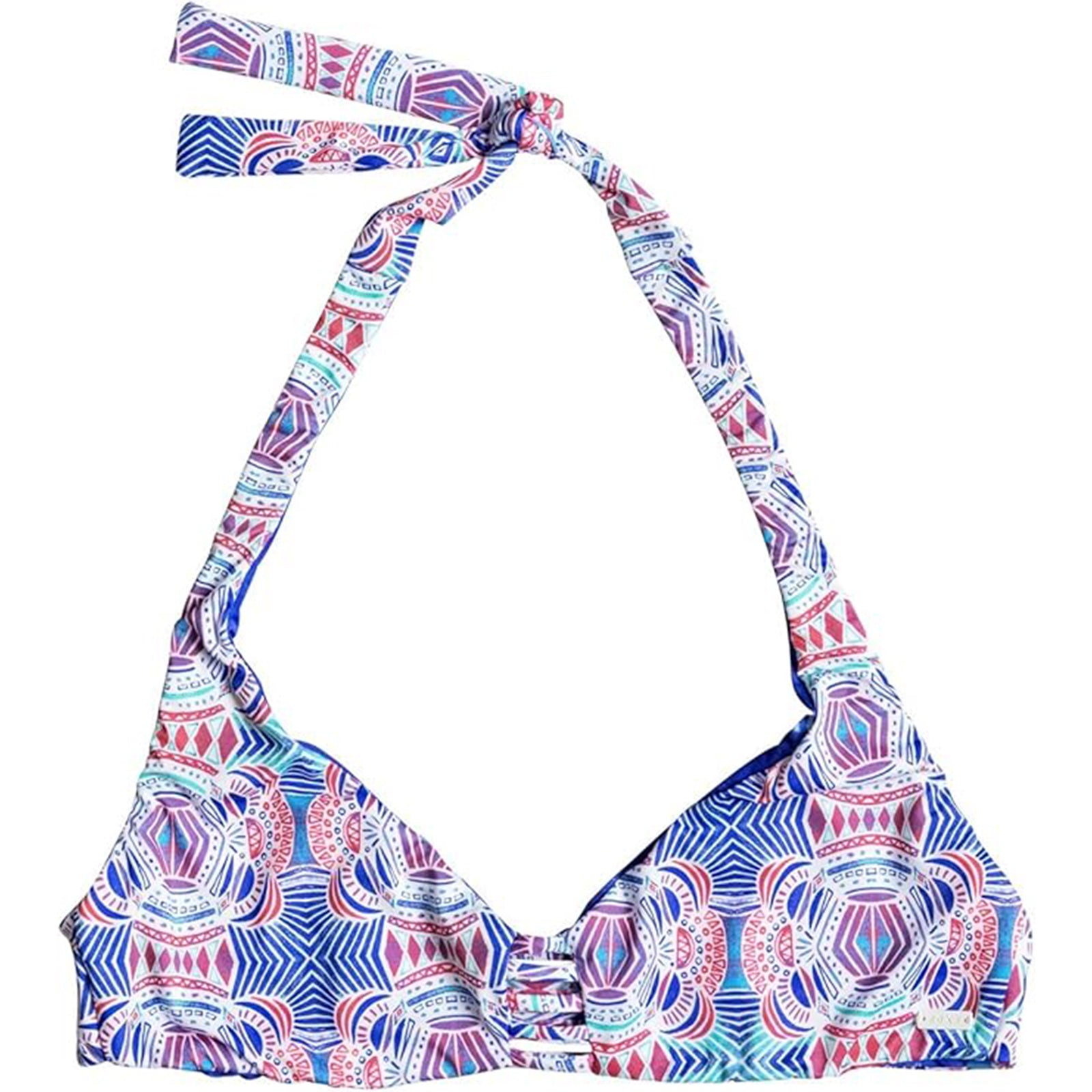 Roxy Print Strappy Love Reversible Athletic Triangle Women s Top Swimw Haustrom Shop Action Sports