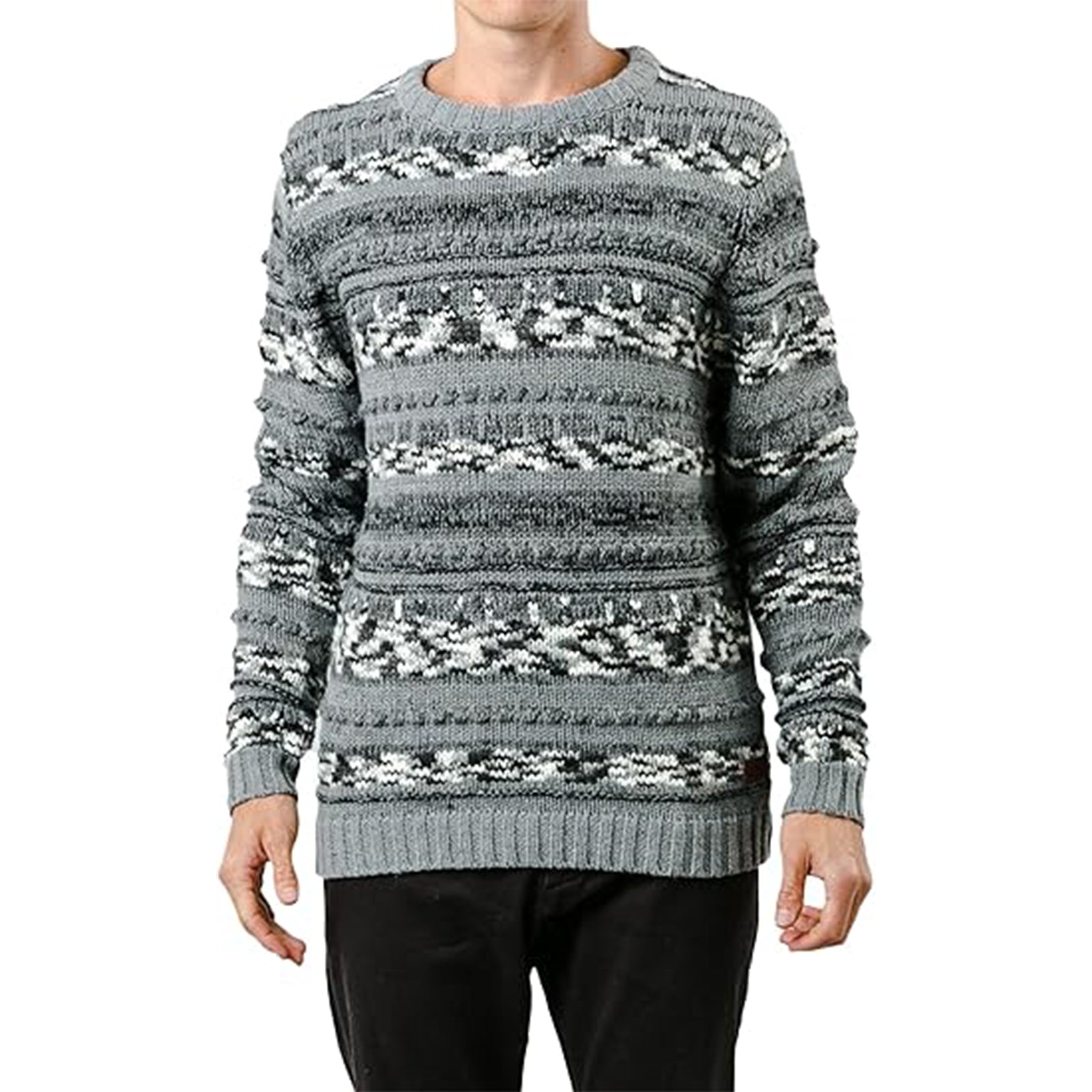 Rusty Marsh Crew Neck Men's Sweater Sweatshirts-CKM0316