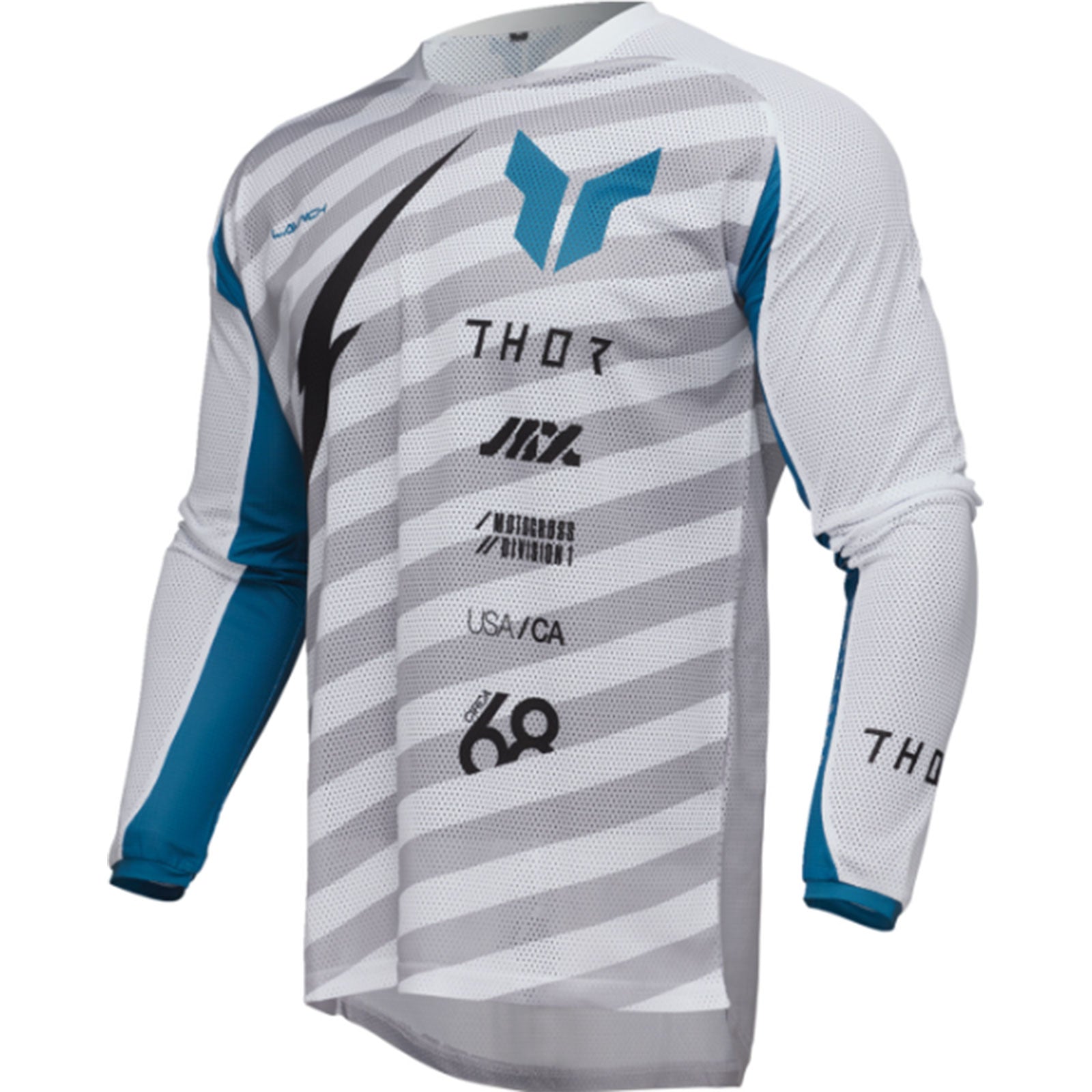 Thor MX Launchmode Vented Raid LS Men's Off-Road Jerseys-2910