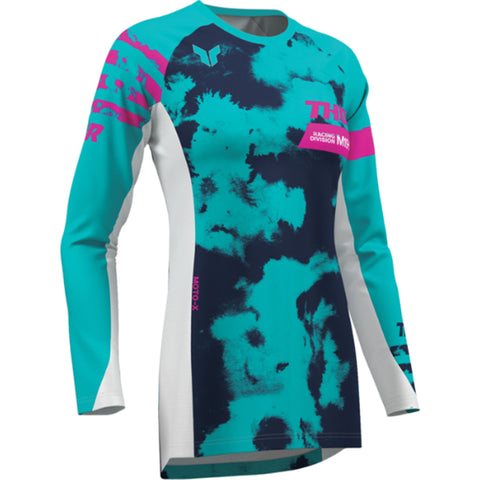 Thor MX  Launchmode Bleach LS Women's Off-Road Jerseys
