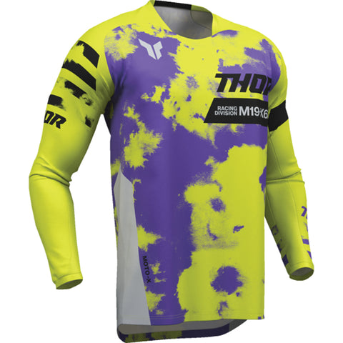 Thor MX Launchmode Bleach LS Youth Off-Road Jerseys