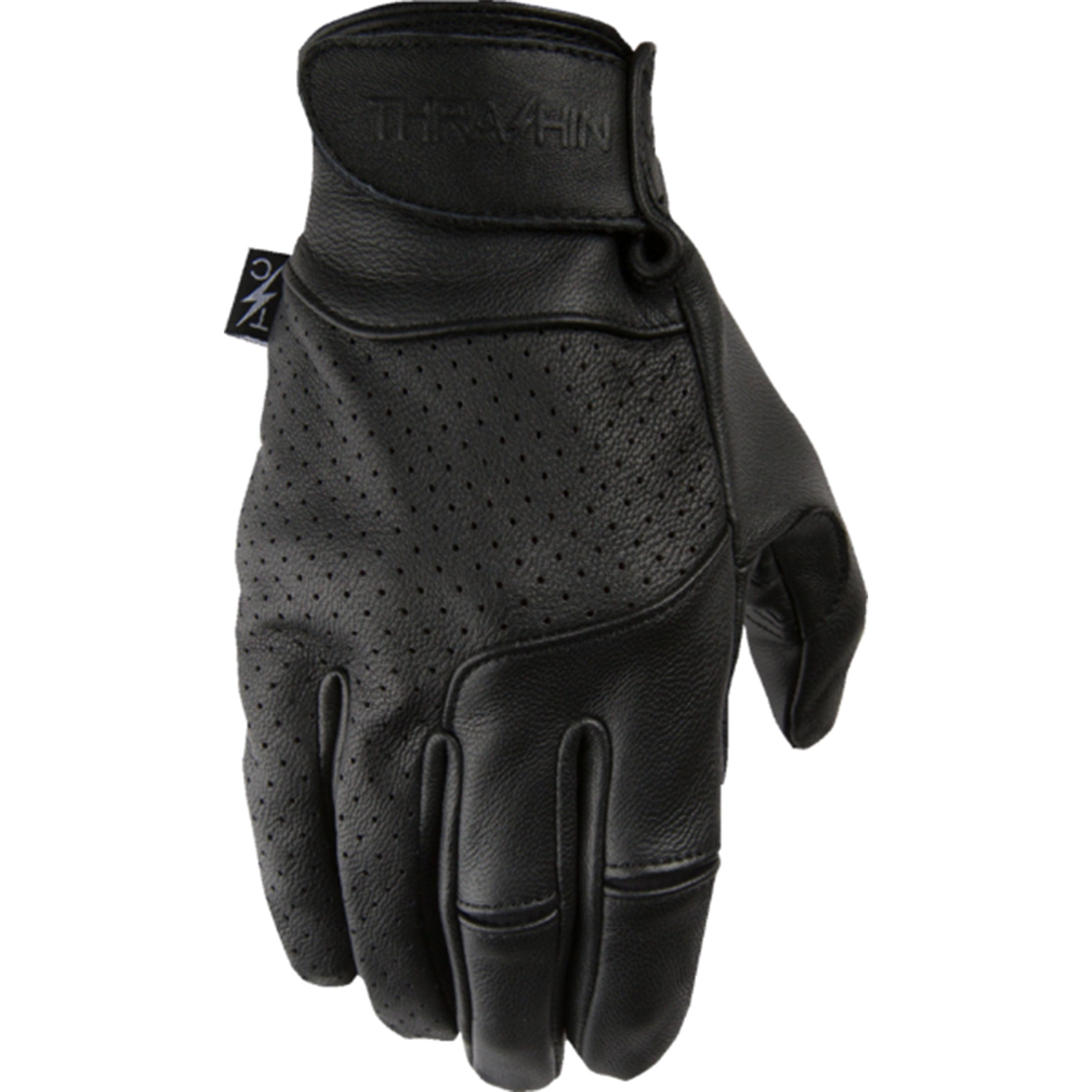 Thrashin Supply Siege Leather Men's Cruiser Gloves-3301