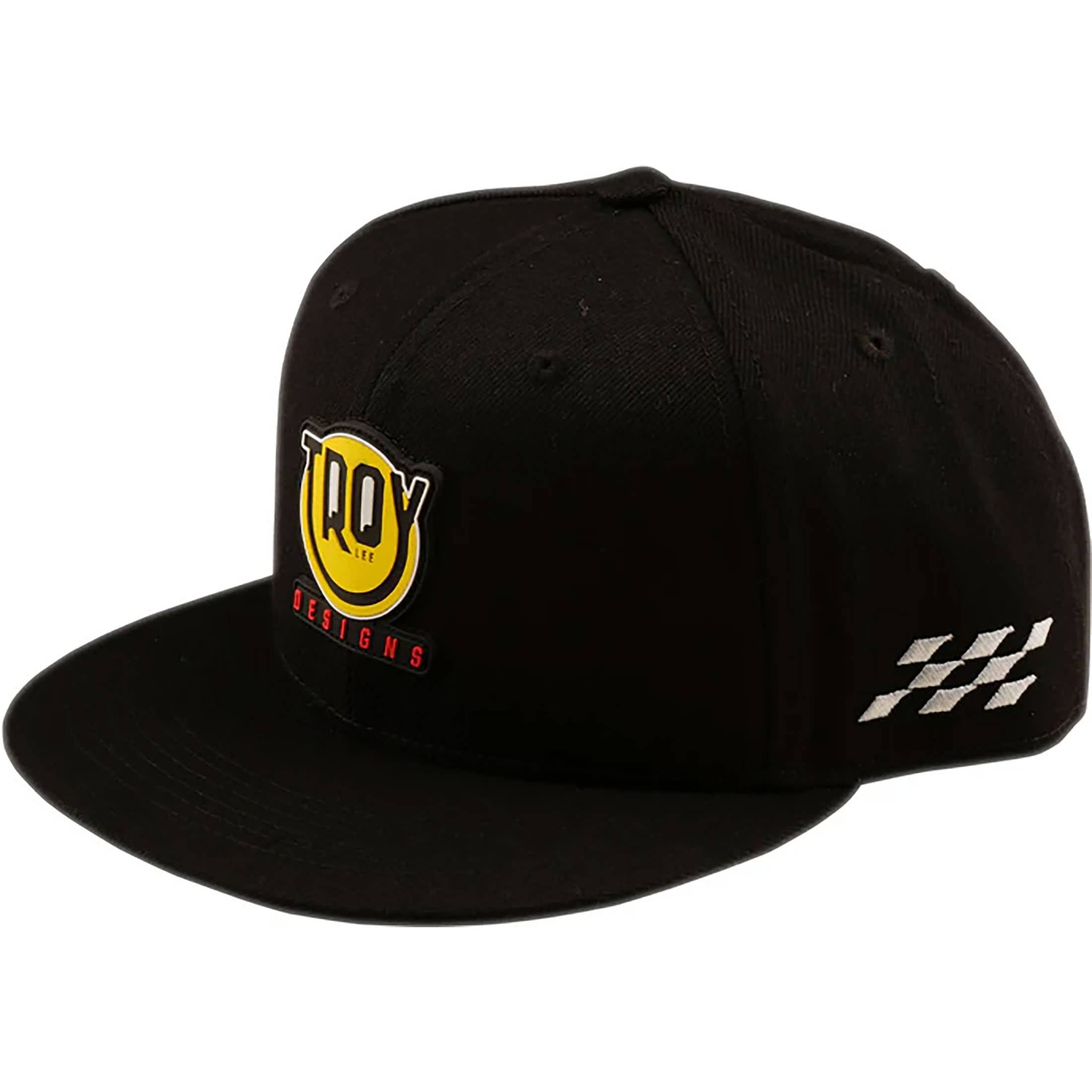 Troy Lee Designs Happy Dayz Flat Bill Men's Snapback Adjustable Hats-788693000