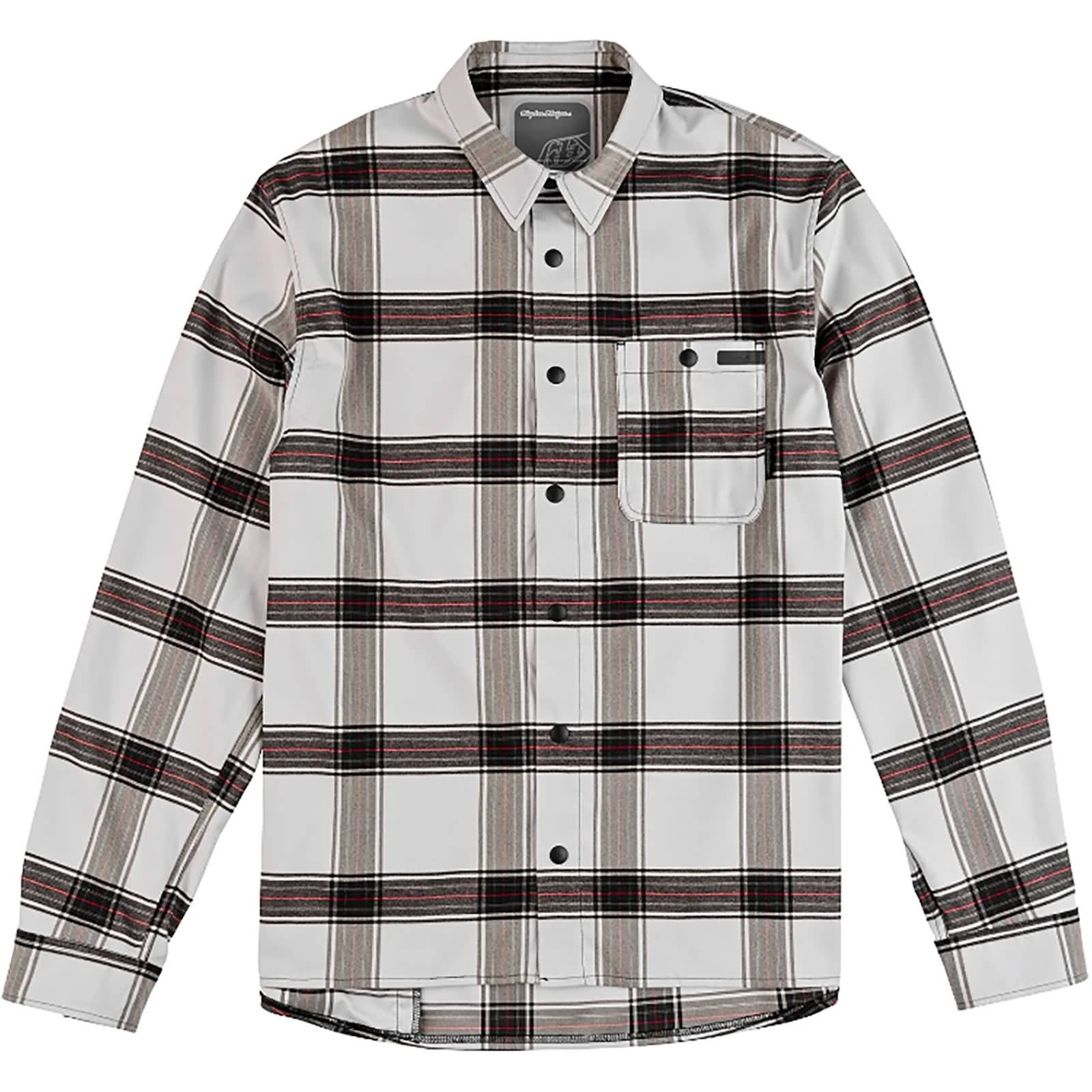 Troy Lee Designs Grind Flannel YD Plaid Men's Button Up Long-Sleeve Shirts-827650012