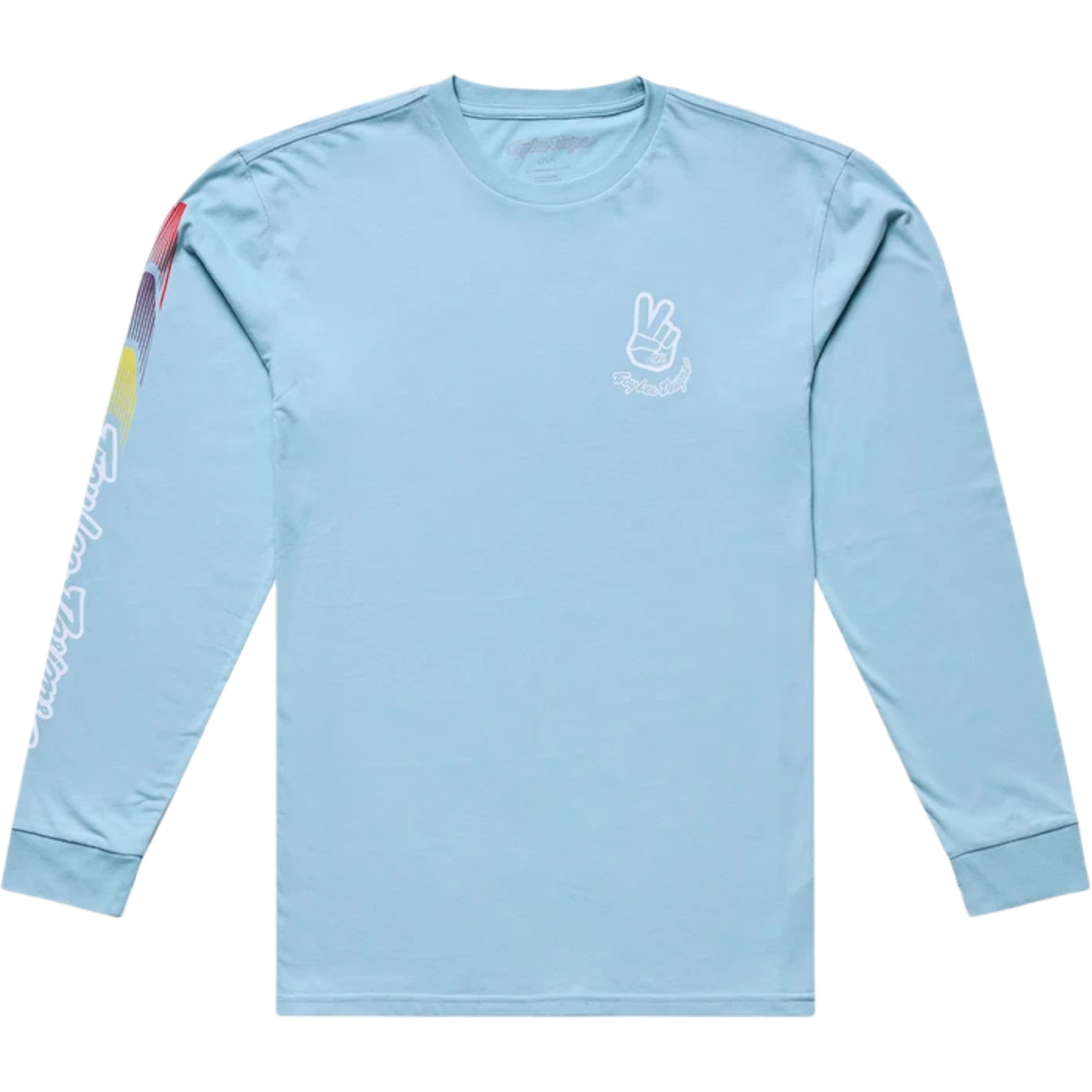 Troy Lee Designs Deuces Men's Long-Sleeve Shirts - Dawn Blue