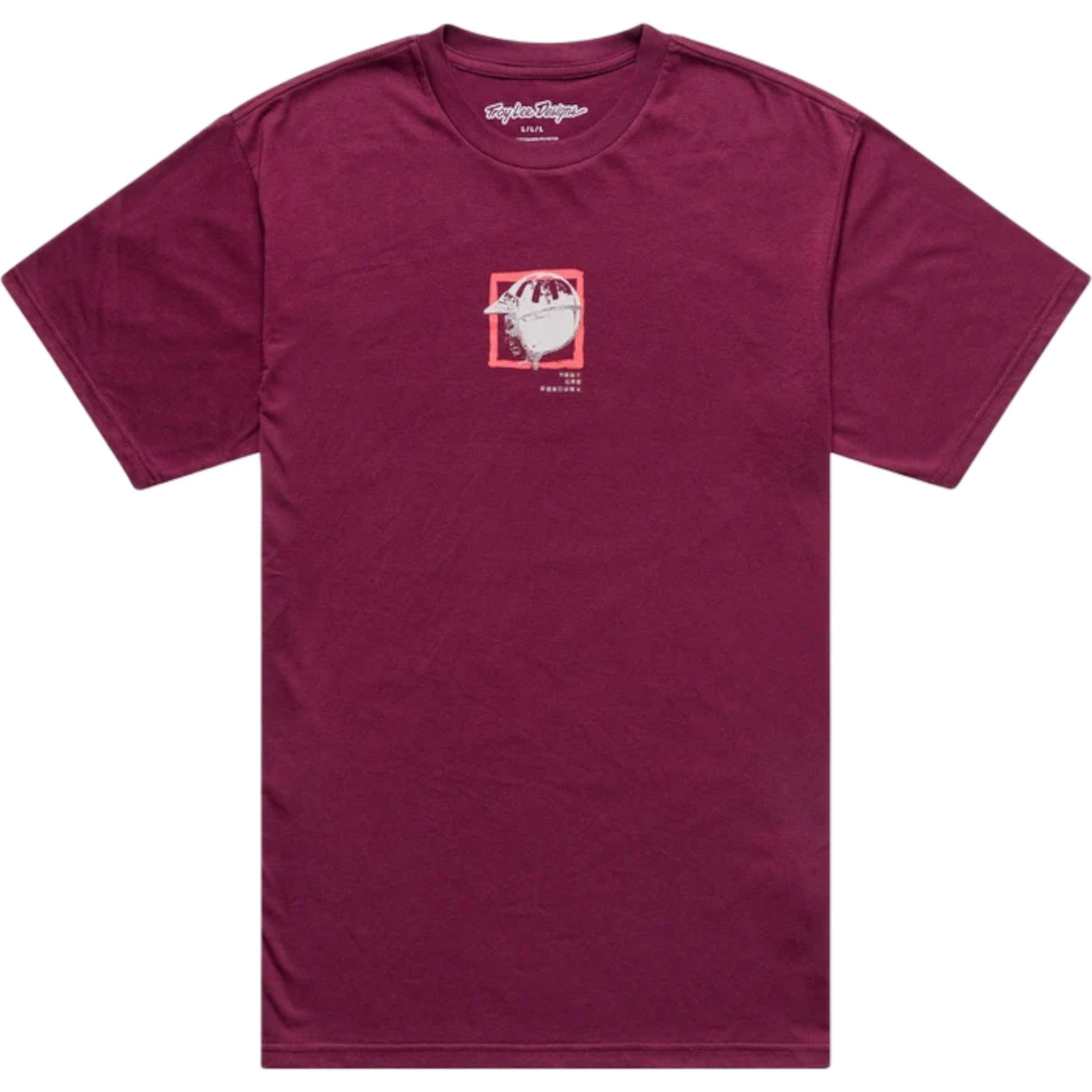 Troy Lee Designs Portrait Men's Short-Sleeve Shirts - Sangria