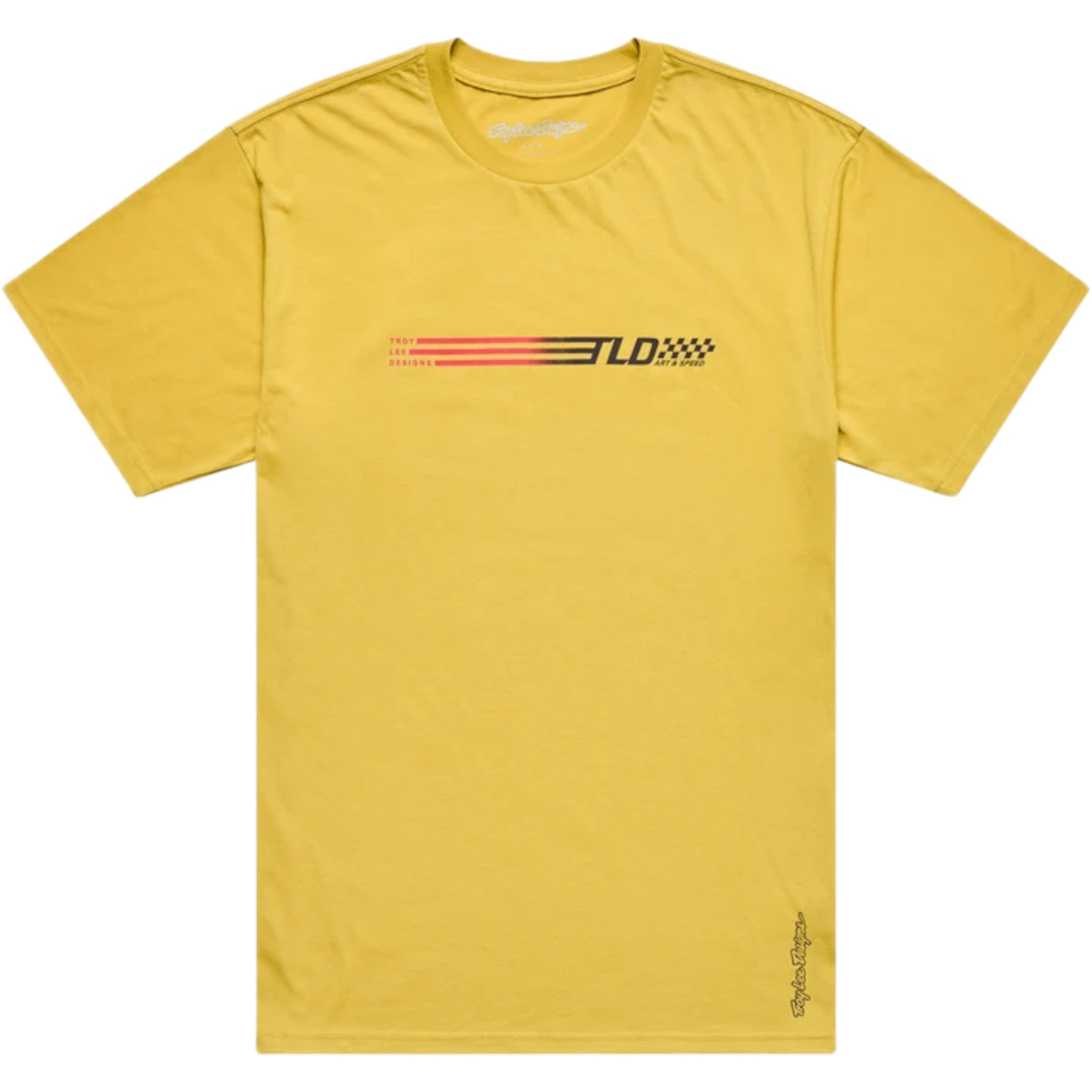 Troy Lee Designs Stripes Men's Short-Sleeve Shirts - Butter