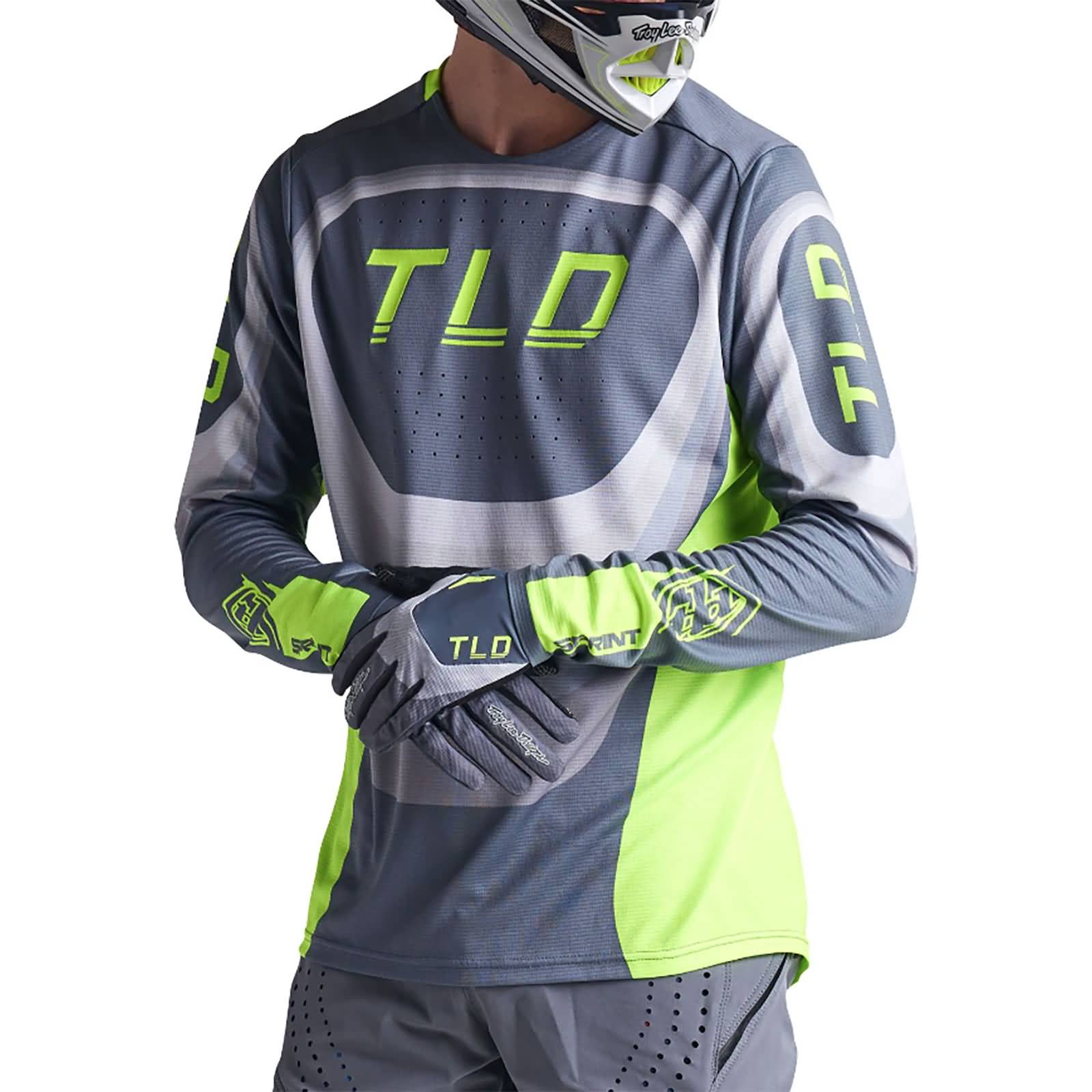 Troy Lee Designs Sprint Reverb LS Men's MTB Jerseys-323001022