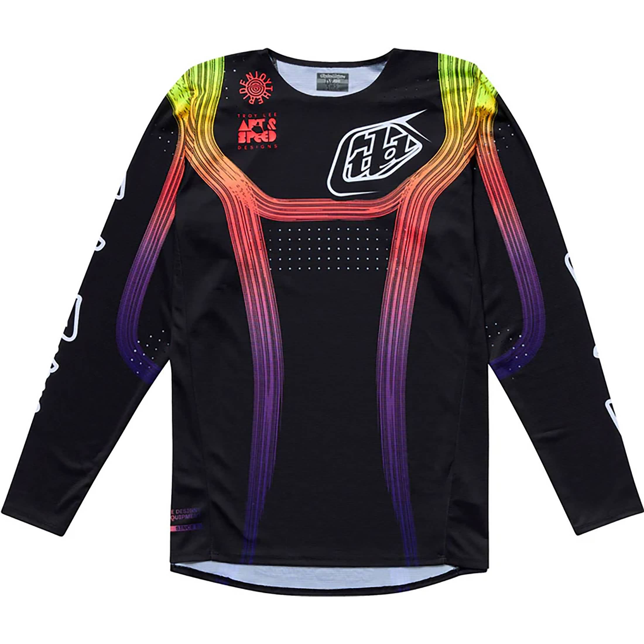 Troy Lee Designs SE Pro Stripes LS Youth MTB Jerseys-373129001