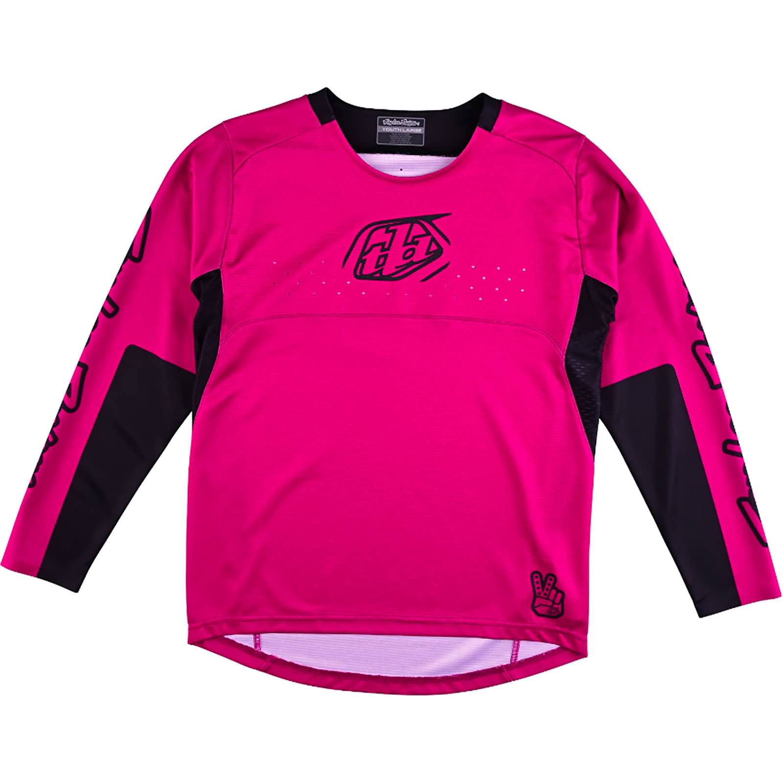 Troy Lee Designs Sprint Icon LS Youth MTB Jerseys-324929021