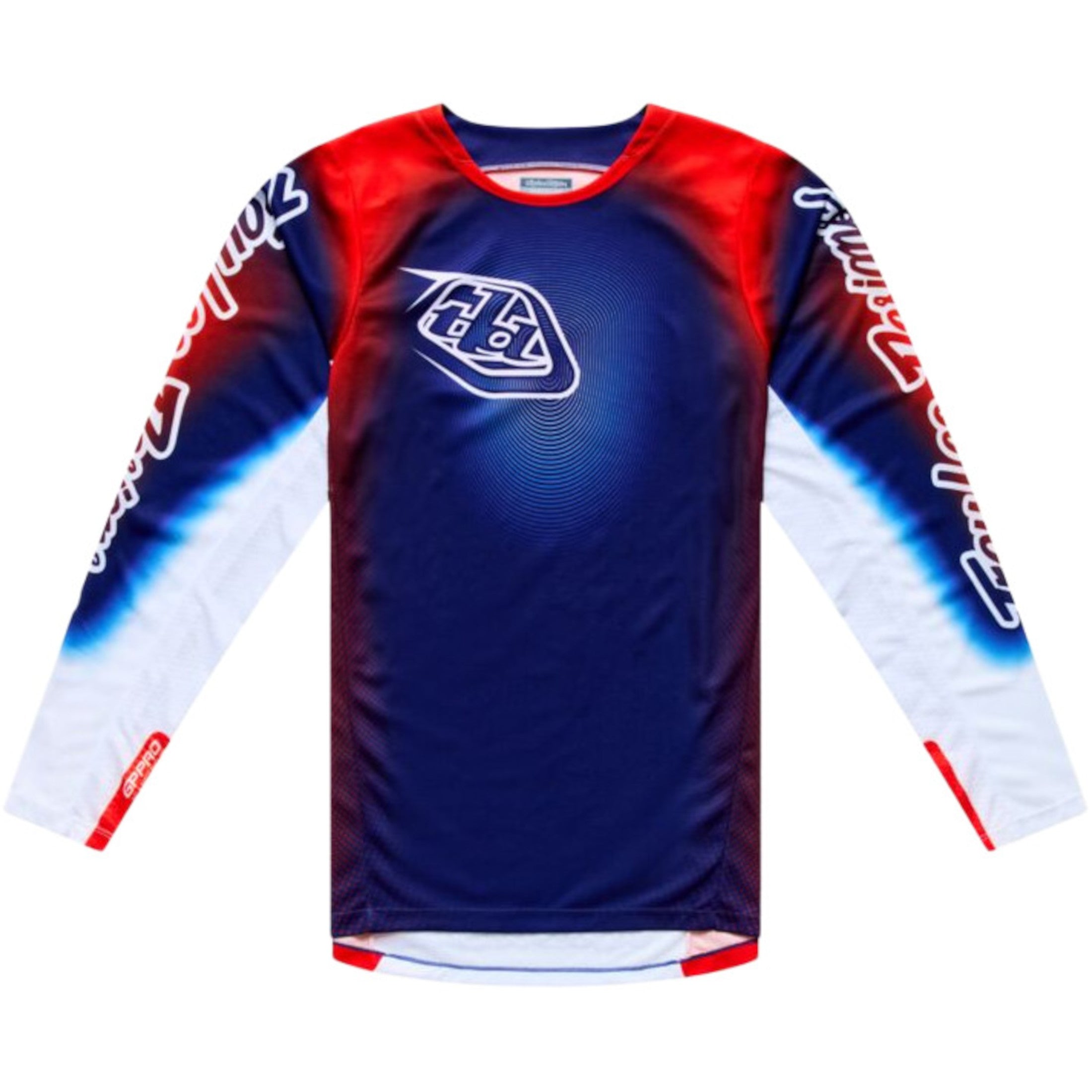 Troy Lee Designs GP Pro Imprint LS Men's Off-Road Jerseys - Blue / Orange