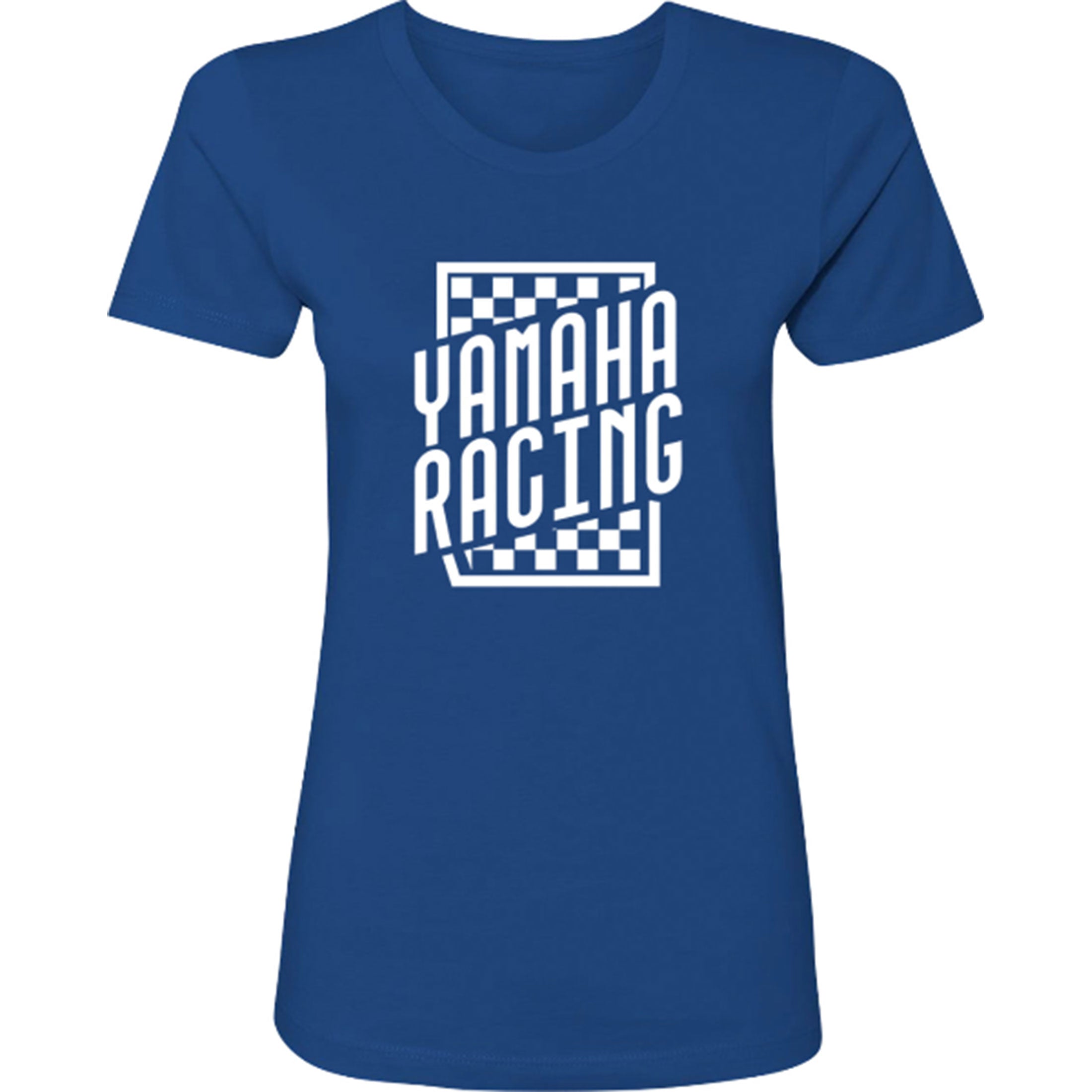 Yamaha Apparel Racing Check Women's Short-Sleeve Shirts-3031