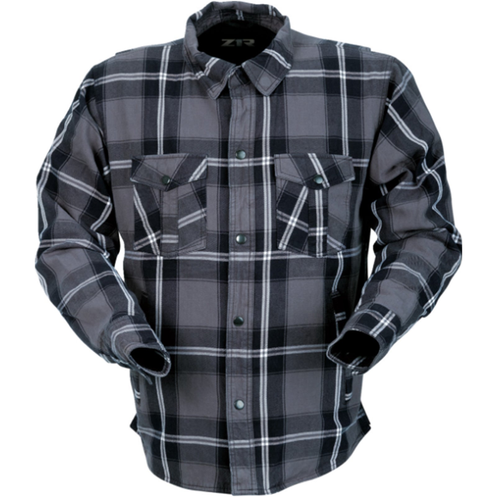 Z1R Ashwood Flannel Men's Button Up Long-Sleeve Shirts-3040