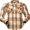 Z1R Ashwood Flannel Women's Button Up Long-Sleeve Shirts