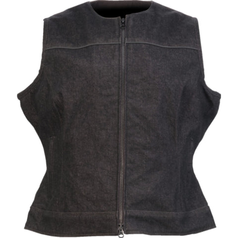 Z1R Denim Women's Street Vests
